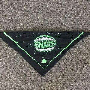 snails bandana face mask